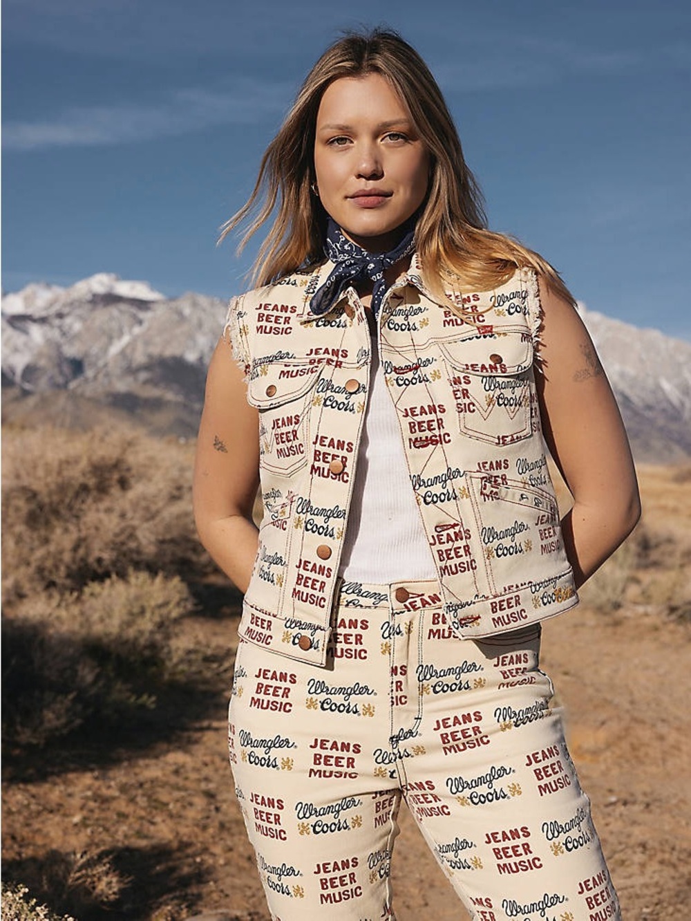 Wrangler x Coors Vest